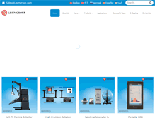 Tablet Screenshot of lisungroup.com